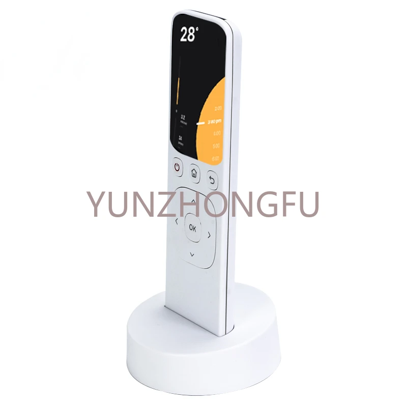 

Smart Handheld Touch Screen And Key Control Wifi Smart Screen Mobile Touch Remote Controller With Charging Base