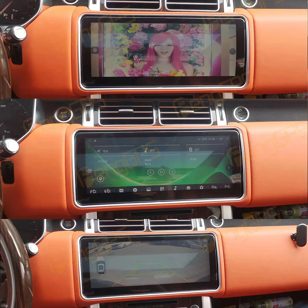 12 3 &quotAndroid 13 Автомобильный радиоприемник GPS для Land Rover Range Sport L494 2014 2015 2016