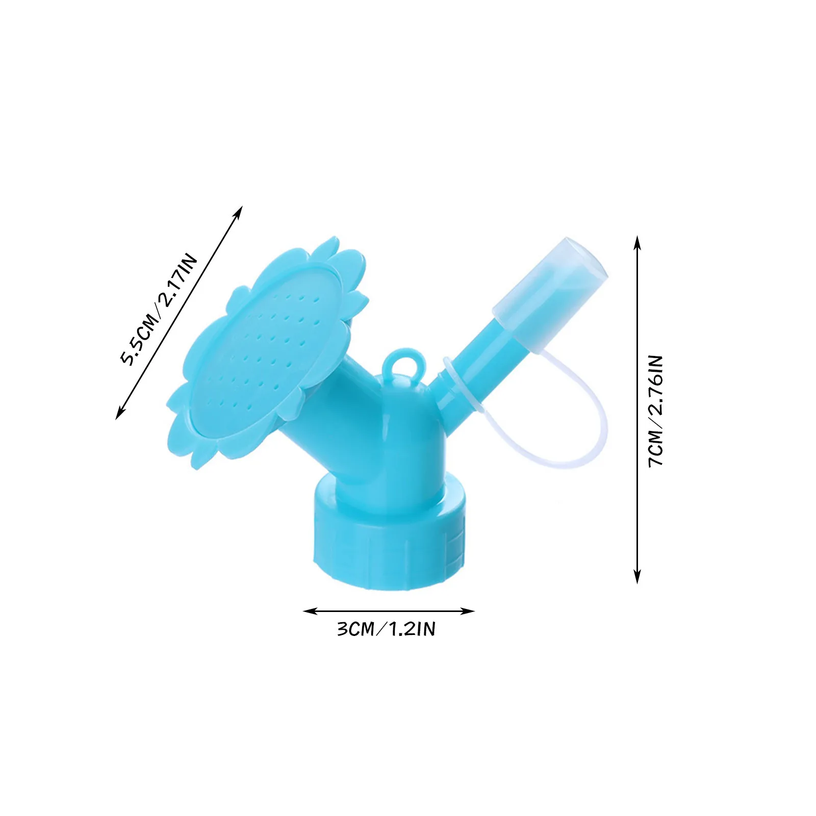 Крышка от бутылки разбрызгиватель поилки для цветов двойная головка носик