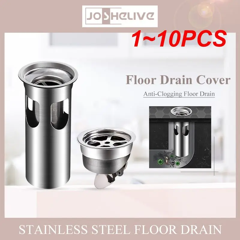 

1~10PCS Anti Odor Stopper Floor Drain One Way Valve Shower Drainer Drain Strainer Seal Cover Sewer Kitchen Bathroom Accessories