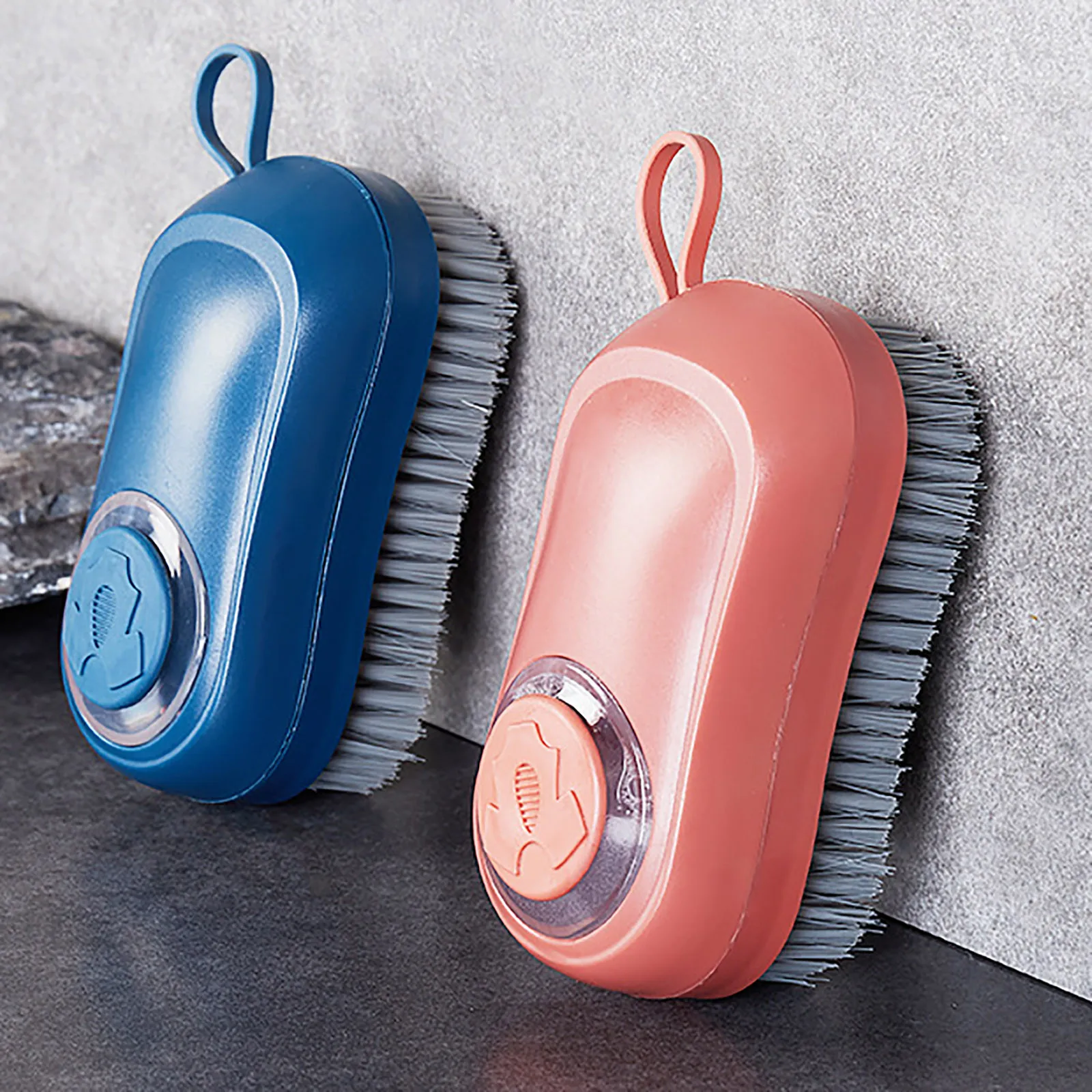 

Multifunctional Dosing Cleaning Brush Durable Cleaning Brush With Soap Dispenser For Kitchen And Bathroom Brushes Cleaner