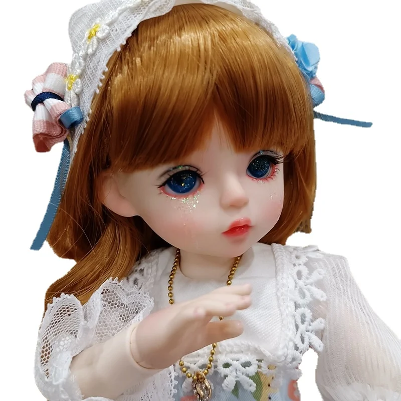 

Кукла 30 см, 6 баллов, шарнирная кукла для смены макияжа, игрушка принцессы