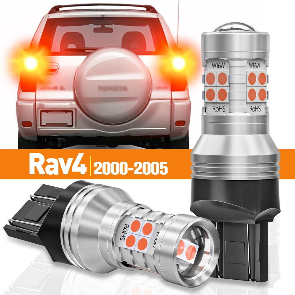 

2pcs LED Brake Light For Toyota Rav4 2000-2005 2001 2002 2003 2004 Accessories Canbus Lamp