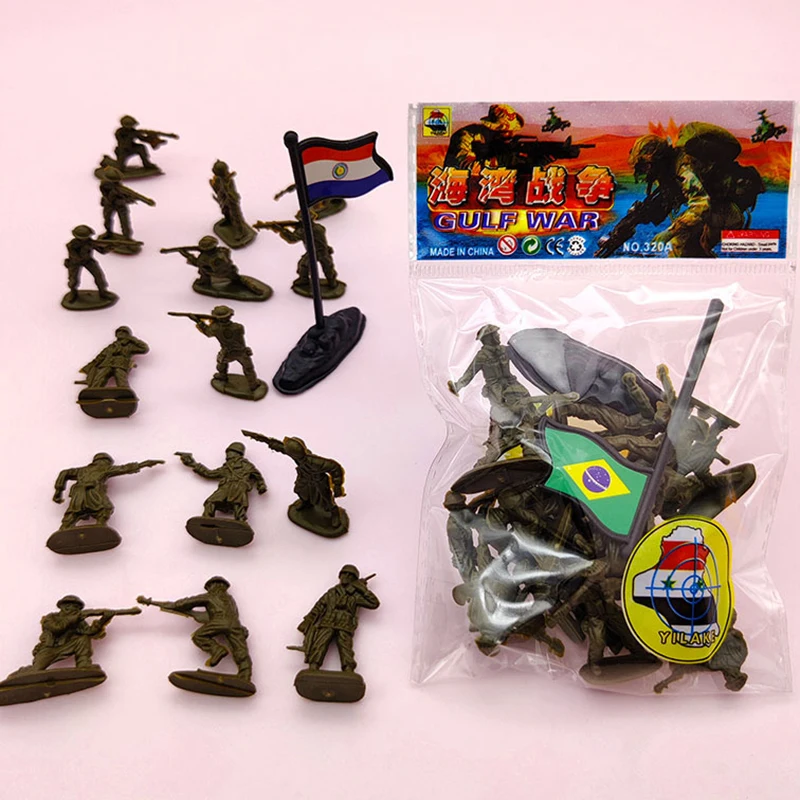 

Funny novelty Military Plastic Toy Soldiers Army Men Figures Gift Toy Model Action Figure Toys For Children Boys