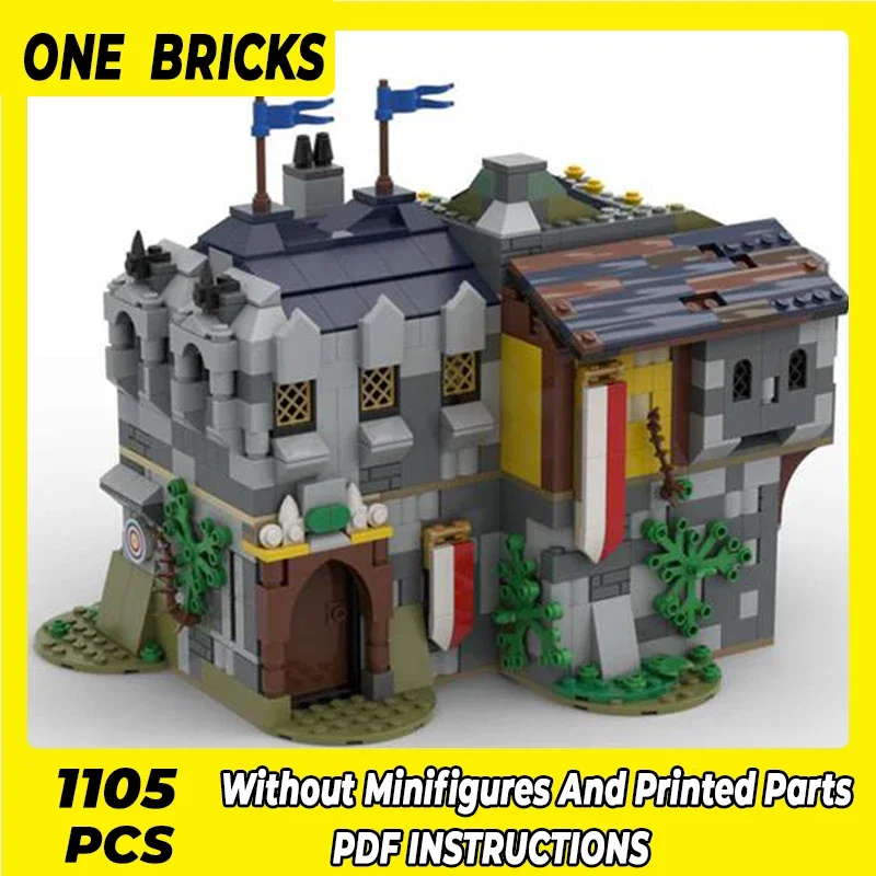 Конструктор Moc военная модель выходной рыцарь технические кирпичи сборка сделай