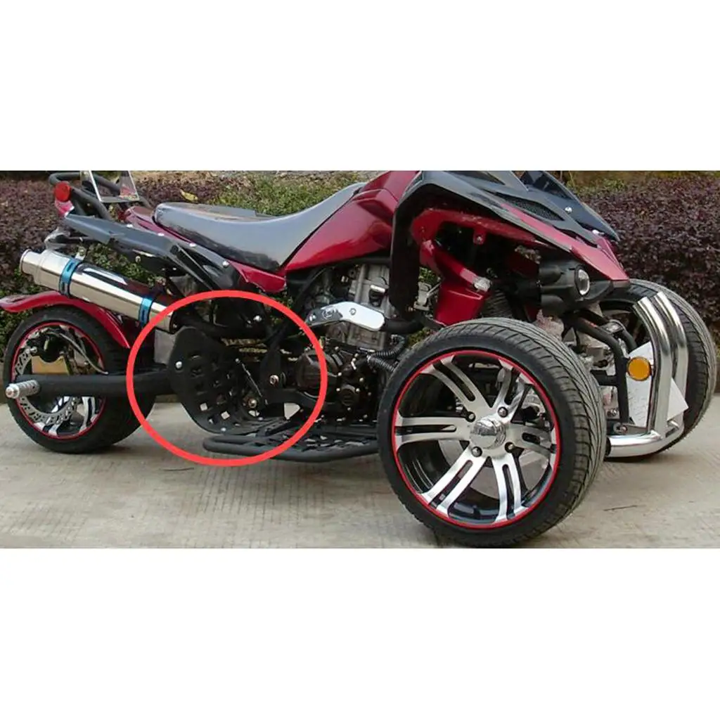 Подставка для ног защита пятки ATV Jinling 250cc EEC JLA-21B JLA-923