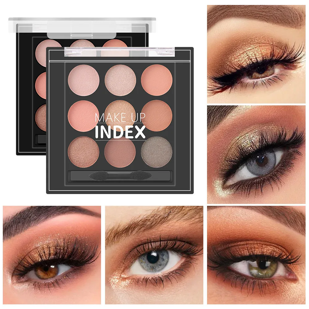 

Missrose Glitter Matte Eyeshadow Palette Shimmer Eyeshadows Pallet Highlighter Powder Foundation Cosmetics Eye Make Up Pigment