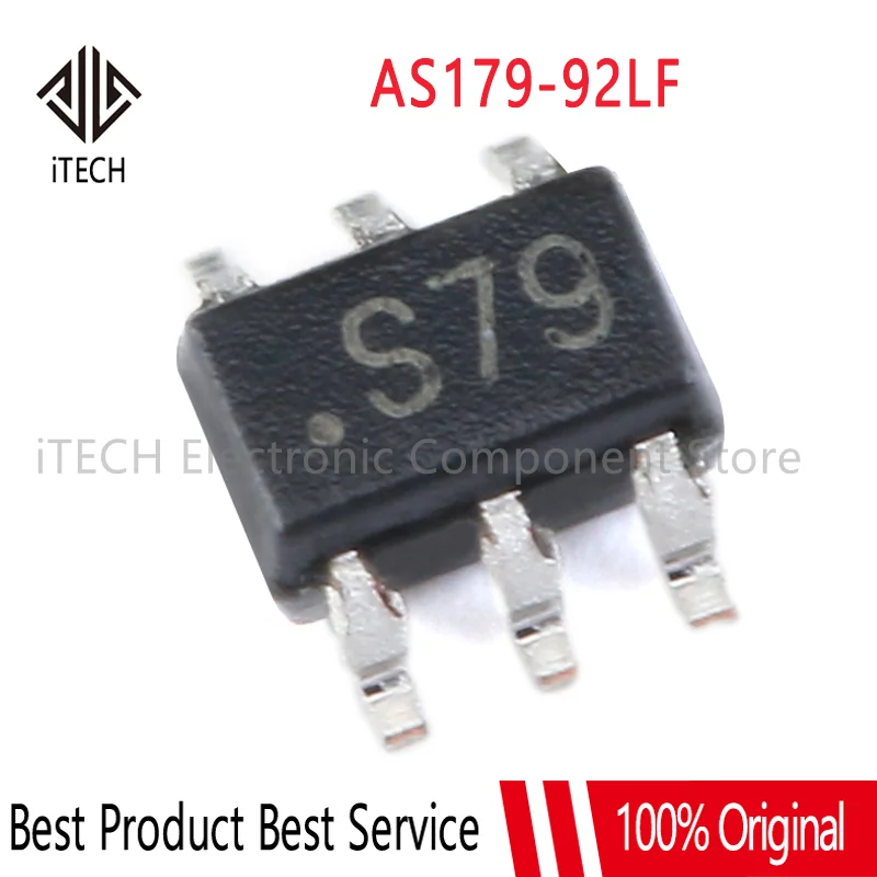 

10PCS AS179-92LF SOT-363 GaAs Single Pole Double Throw SPDT RF Switch Chip