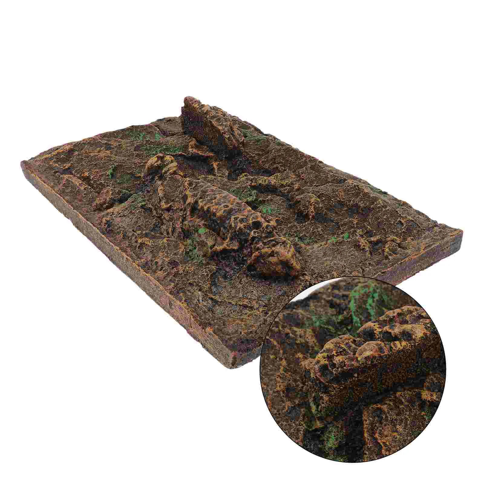 

Background Reptile Tank Board Terrarium Aquarium Snake Tile Cork Decorative Decor Lizardvivarium Box Accessories Decoration