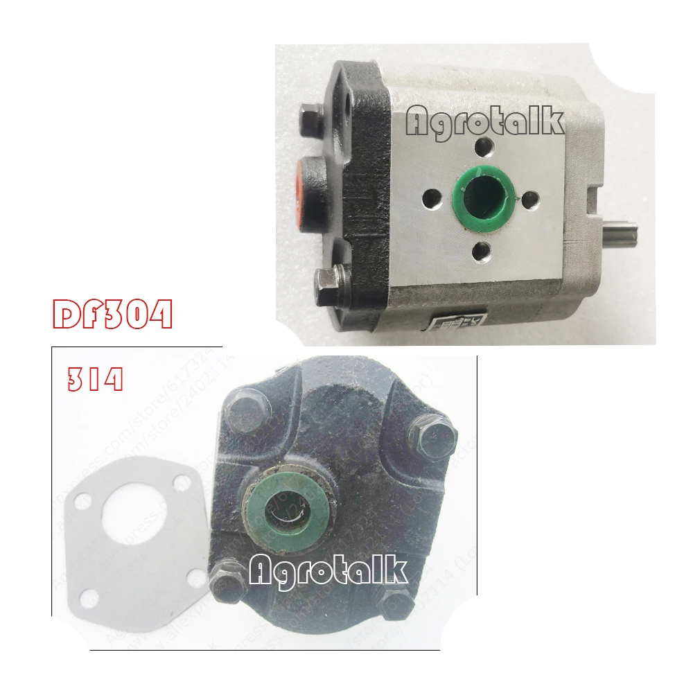 Шестеренчатый насос для Jinma JM354 / Dongfeng DF354 с двигателем Jiangdong TY395IT Шестеренчатый насос для Jinma JM354 / Dongfeng DF354 с двигателем Jiangdong TY395IT