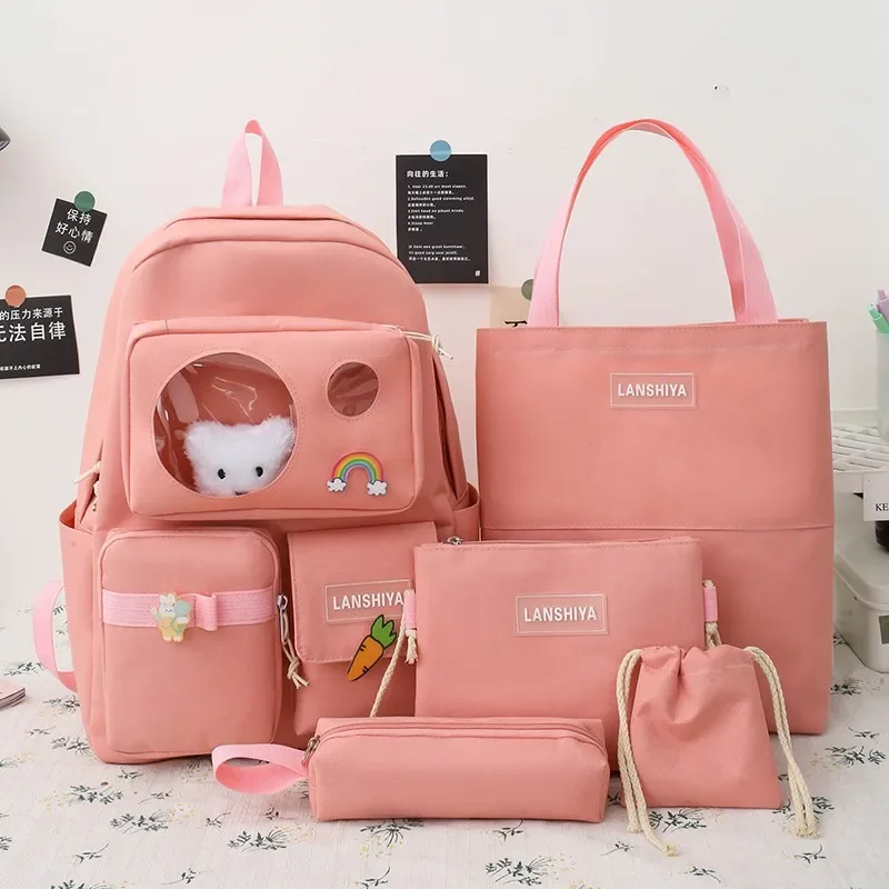 Рисунок 4 - Холщовый Рюкзак для девочек-подростков