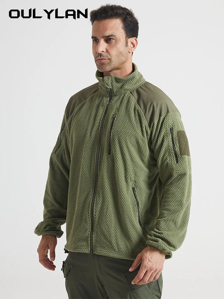 Флисовая куртка с воротником-стойкой | AliExpress