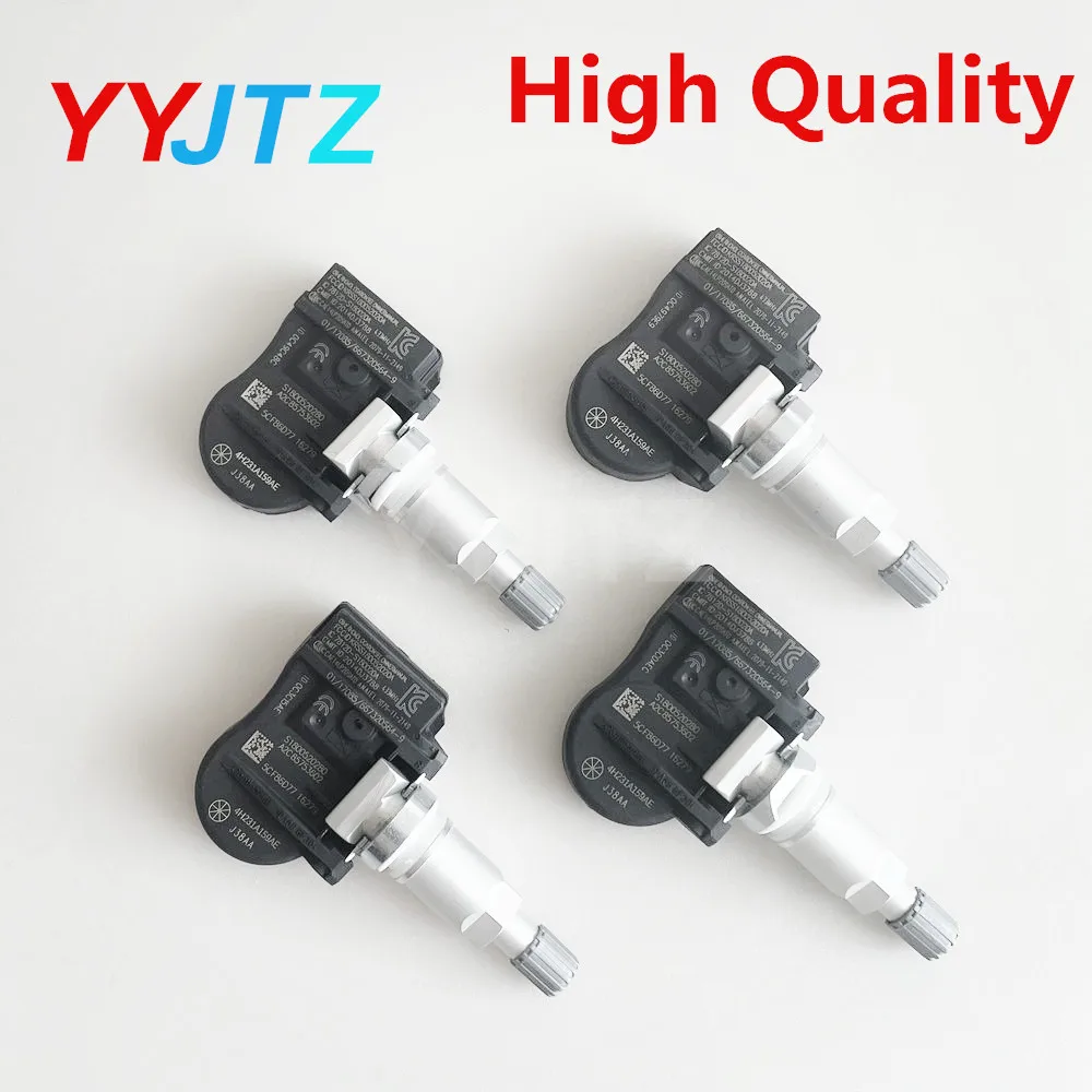 Датчик давления в шинах TPMS 4H231A159AE, датчик давления в шинах 8G921A189-KB для 2003-2014 VOLVO V50 C70 S40 C30 433 МГц, 4 шт.