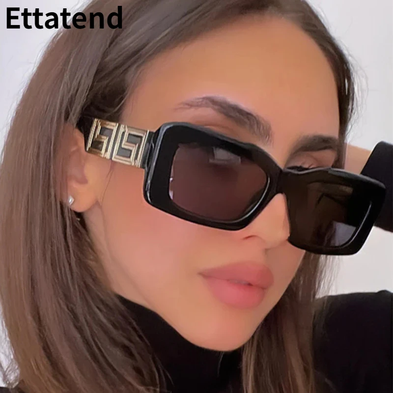 Солнцезащитные очки в маленькой квадратной оправе для мужчин и женщин роскошные
