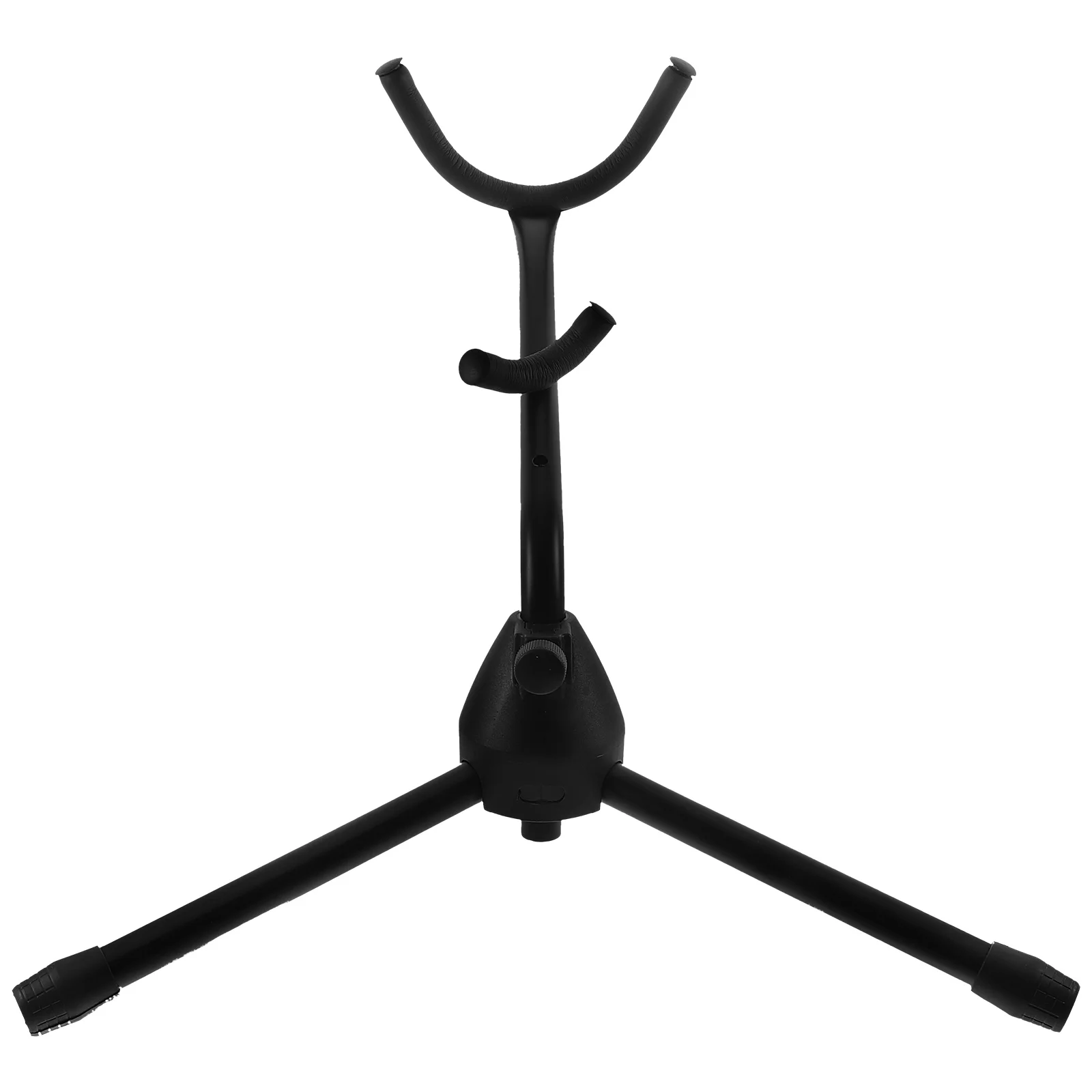 

1PC Portable Tenor Saxophone Stand Sax Ground Tripod Holder Universal Saxophone Holder Saxophone Storage Rack for Home (Black)