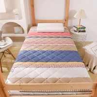 colorful stripe student dormitory mattress single bed mat foldable tatami mattress multi size anti skid mattress bed floor mat
