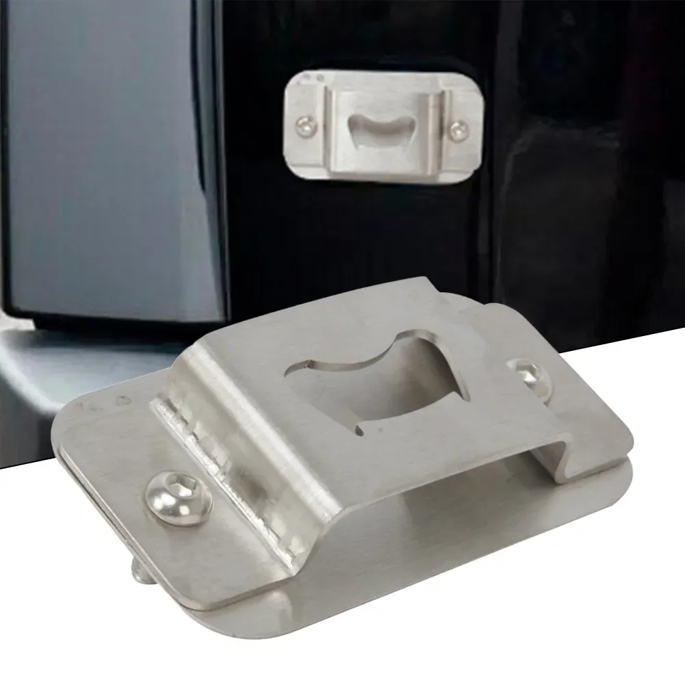 Новейшая открывалка для бутылок из нержавеющей стали номерного знака Jeep Wrangler JK