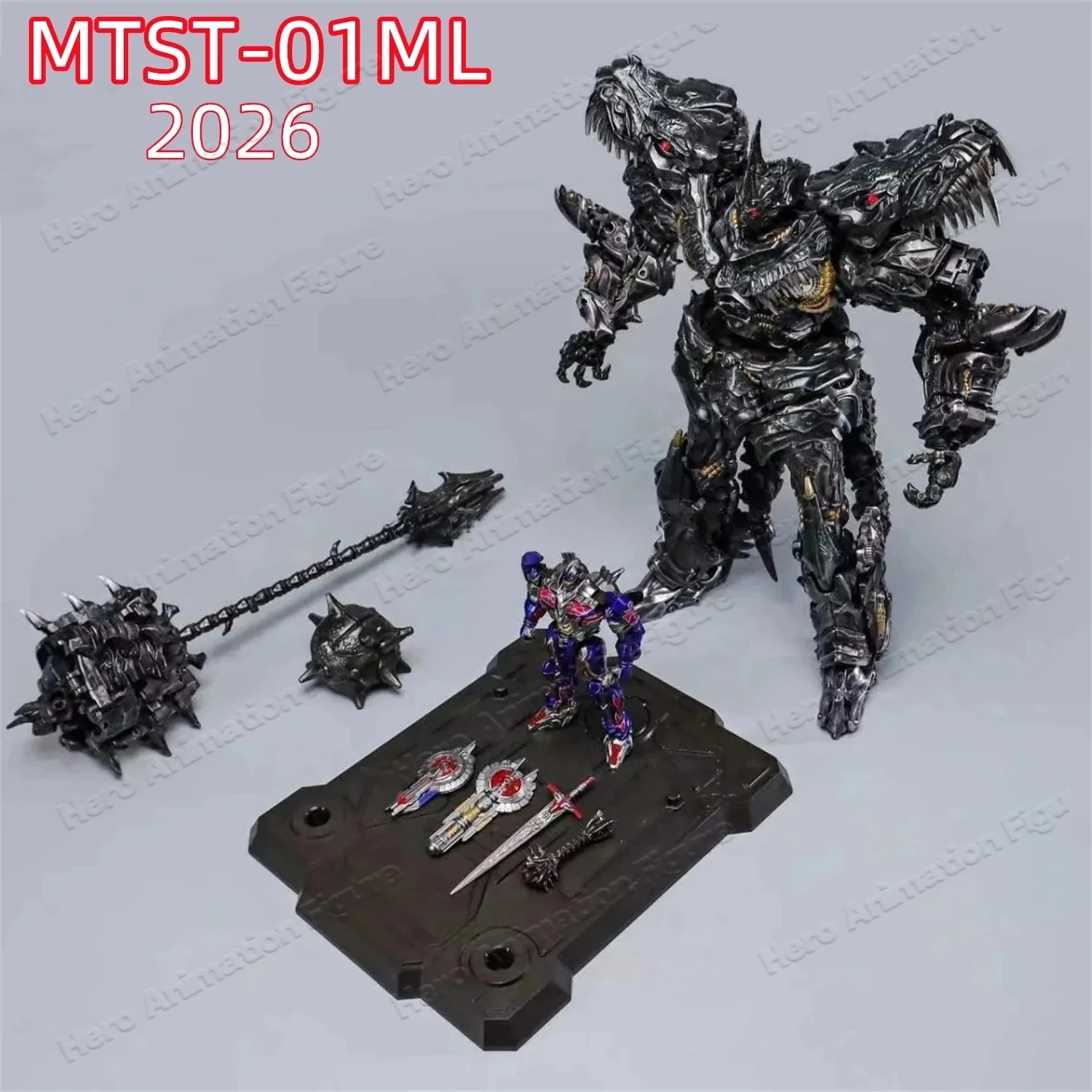 Фото [В наличии] G-CREATION Grimlock MTST-01ML MTST01ML MTST-01+ Wrath 2026 Ver. В комплекте с фигуркой робота OP Prime в подарок. №4