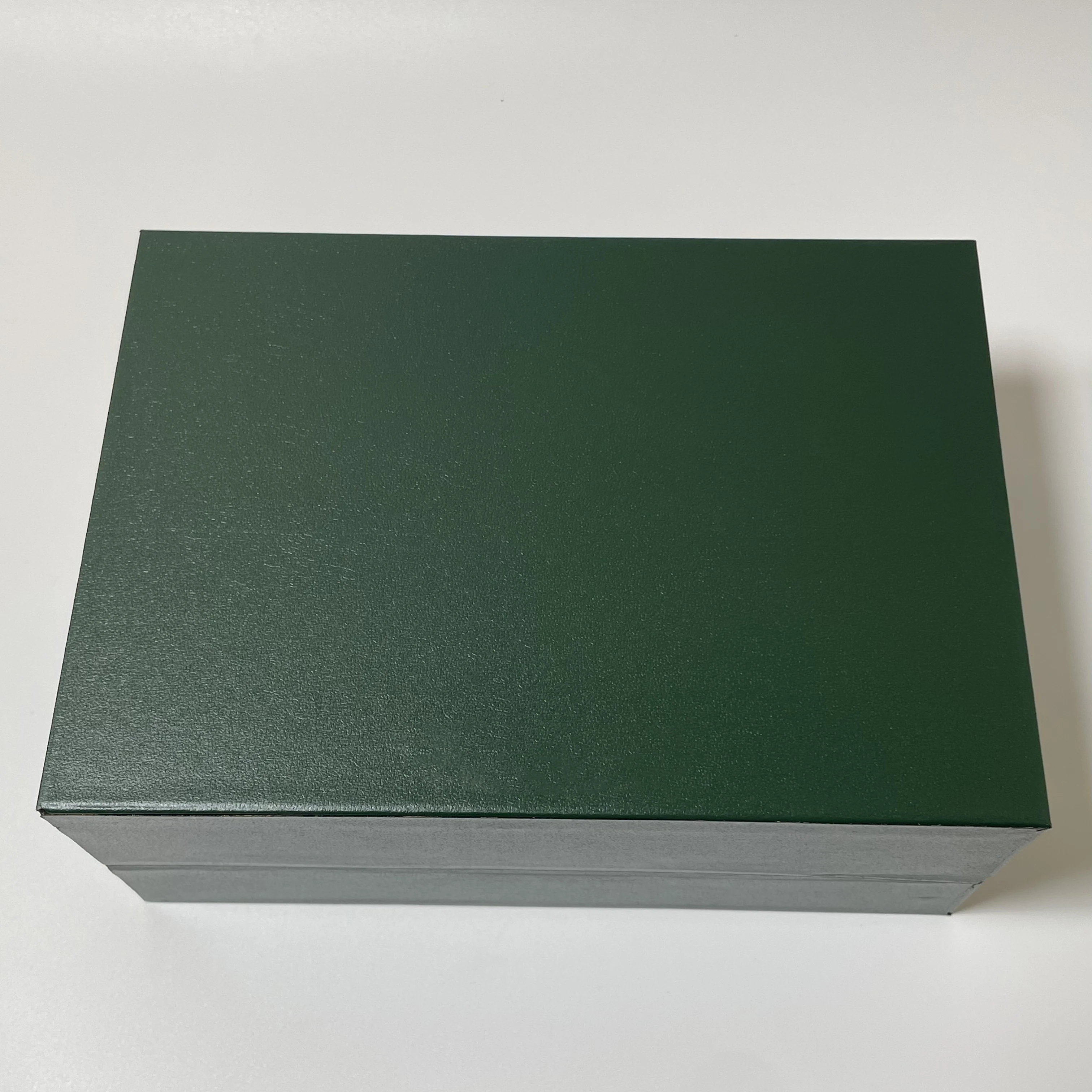Factory direct substitute original Rolexables green watch box luxury brand with file card can be customized AAA watch box