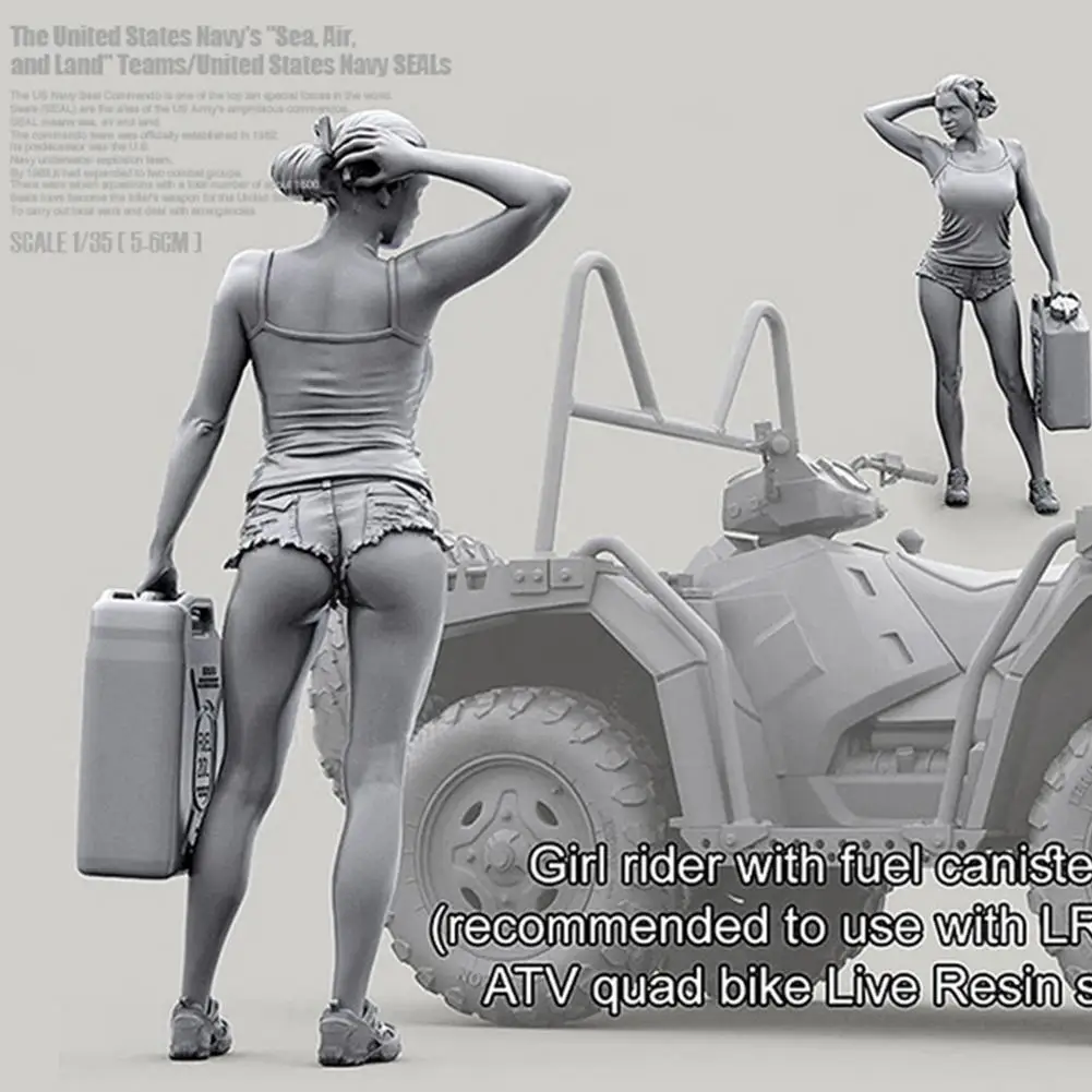 

Смоляная женская модель, Игрушечная модель, смоляная модель, разборный набор аксессуаров и H3p4