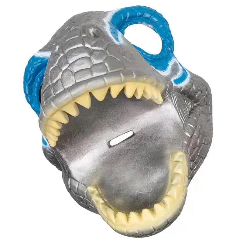 Латексная Маска страшная Змея с открытым ртом животные страшный Тираннозавр
