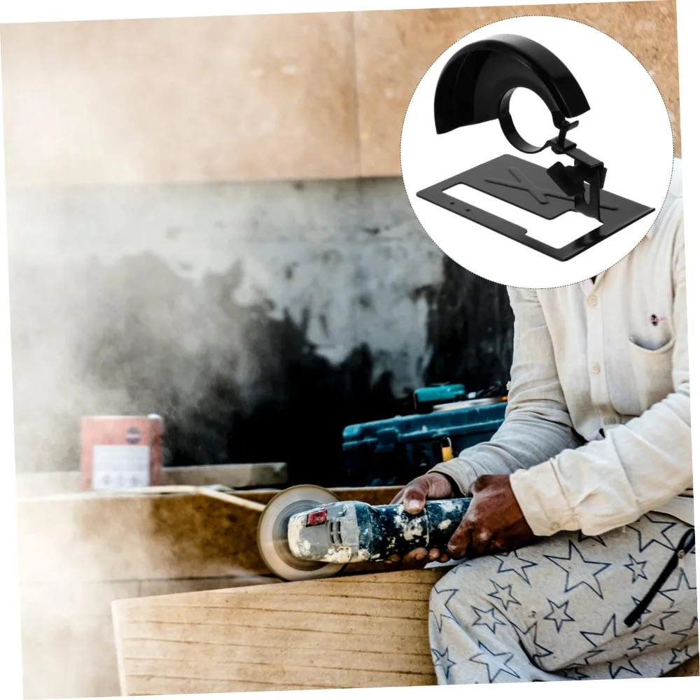 

Кронштейн для режущей машины, опора, металлическая защитная крышка, утолщенная основа, Деревообрабатывающие инструменты, угловая шлифовальная машина, ручные инструменты