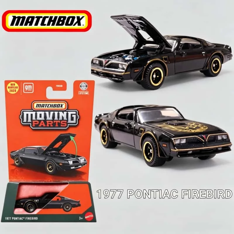 Фото Металлическая модель автомобиля Matchbox 1:64, 1977 Pontiac Firebird FWD28, 2026 год |   Винтажная игрушка-модель спортивного автомобиля для взрослых коллекционеров НОВИНКА №1