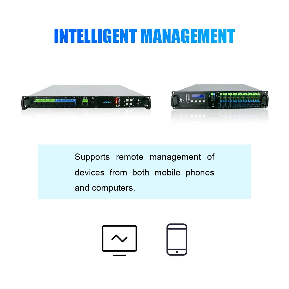 Заводская цена 32-портовый усилитель с wdm волоконно-оптическим EDFA