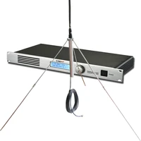 50w fm transmitter with antenna and cable for radio broadcasting station