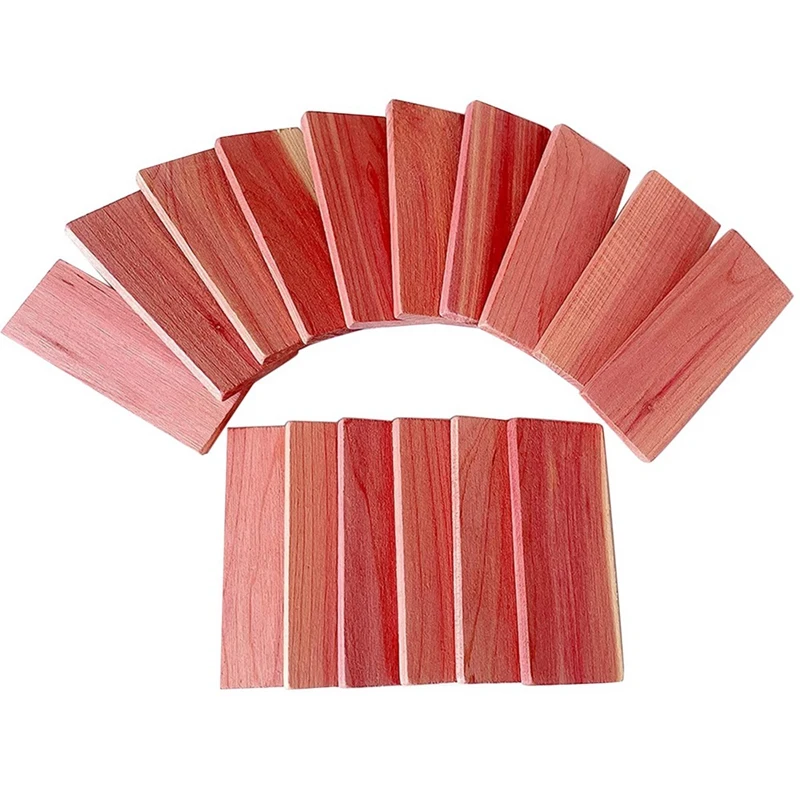 

32 блока кедровых блоков для шкафа, блоки из красного кедра для хранения, блоки из ароматического кедра для шкафа и ящика