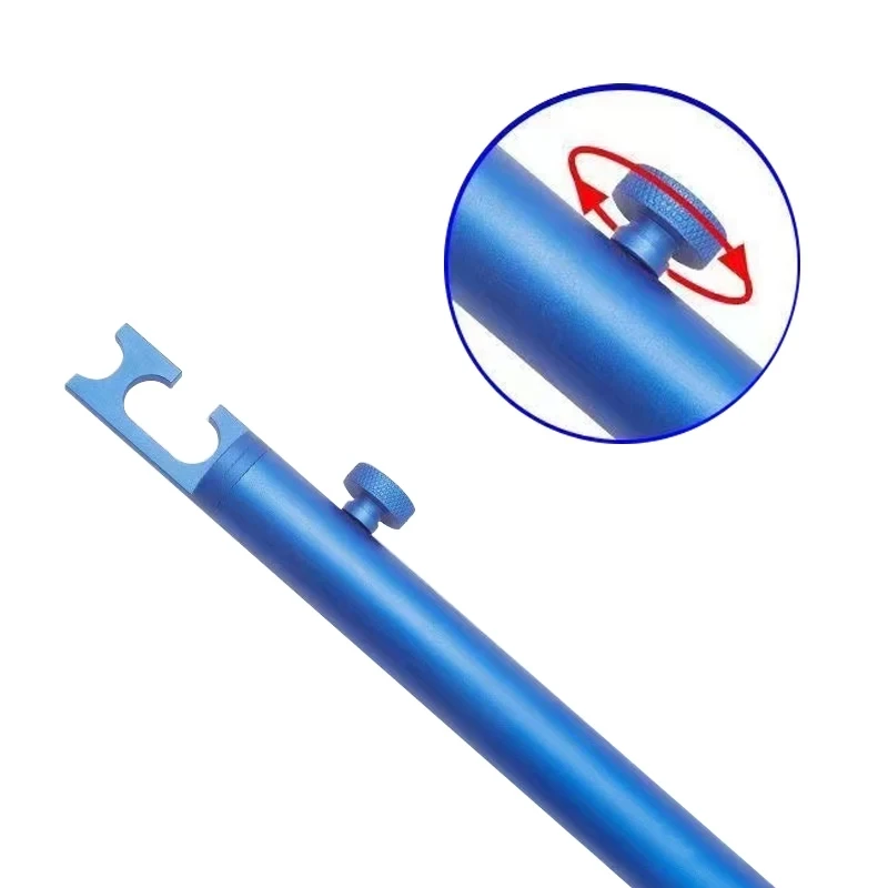 Опорный стержень для полировки автомобиля 32-48 см Выдвижной алюминиевый