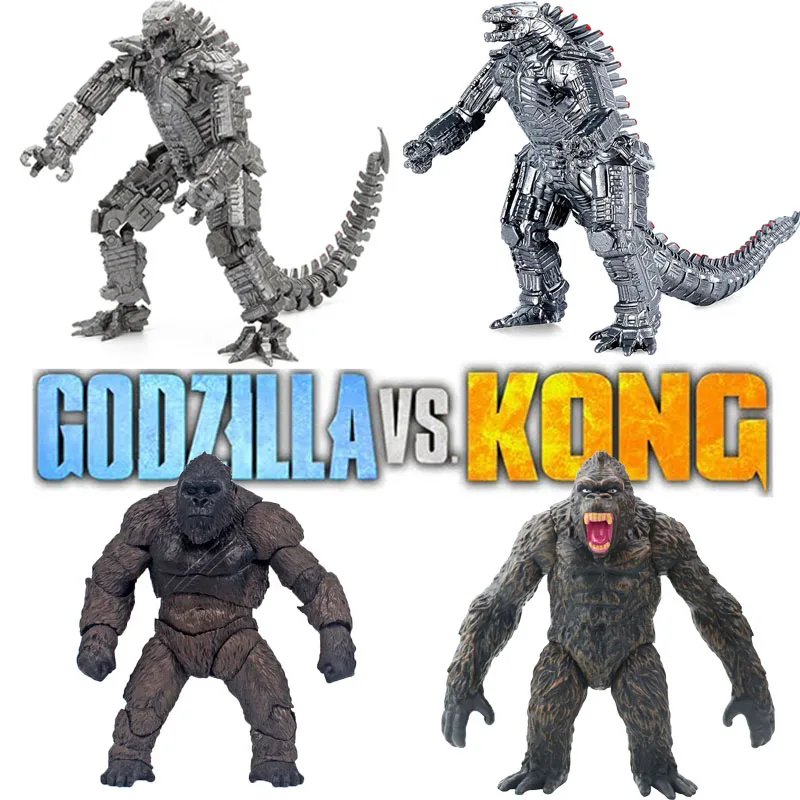 

Godzilla Vs Kong Mechagodzilla Figure Monster Arts Mecha Godzilla From Movable Dinosaur Model Collection for Kids Chirstmas Gift