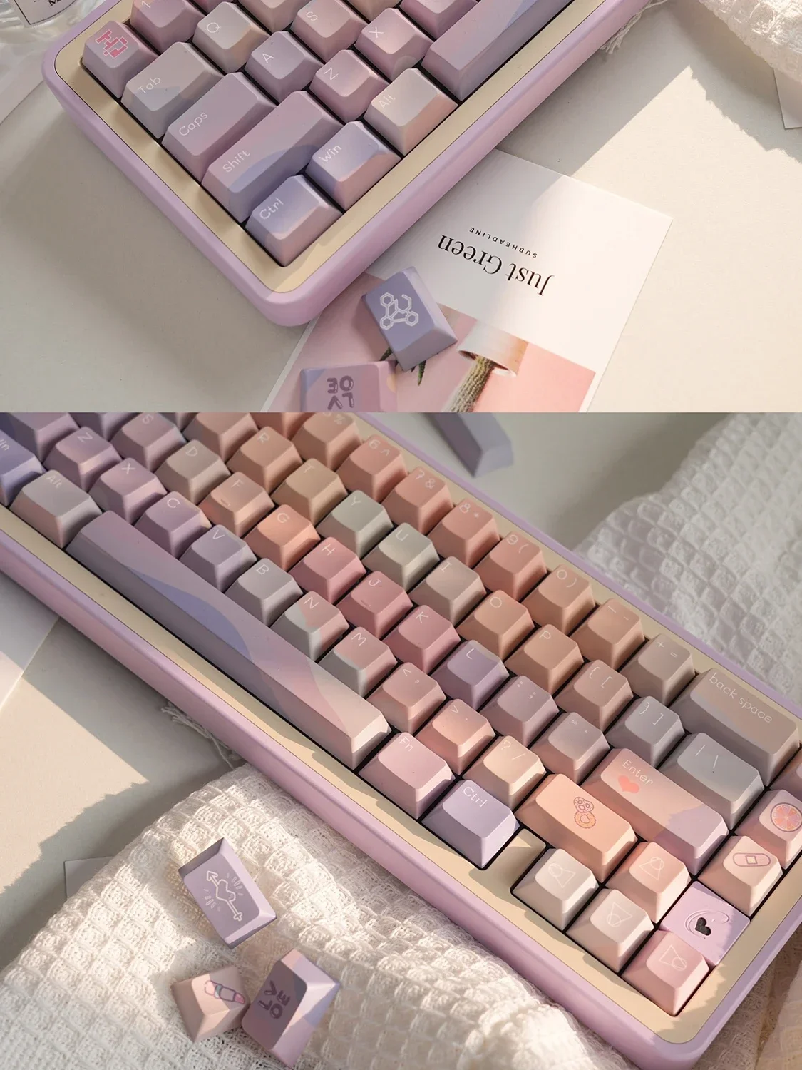 Колпачки для клавиш Pbt оригинальный маленький полный комплект оригинальная