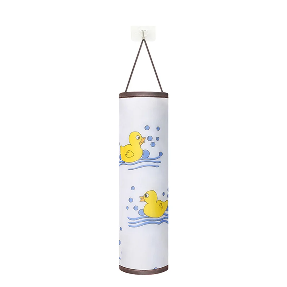 

2Pcs Plastic Large Grocery Bag Storage Holders Wall Hanging Dispenser Organizer Plastic Shopping Garbage Bags Underwear Socks