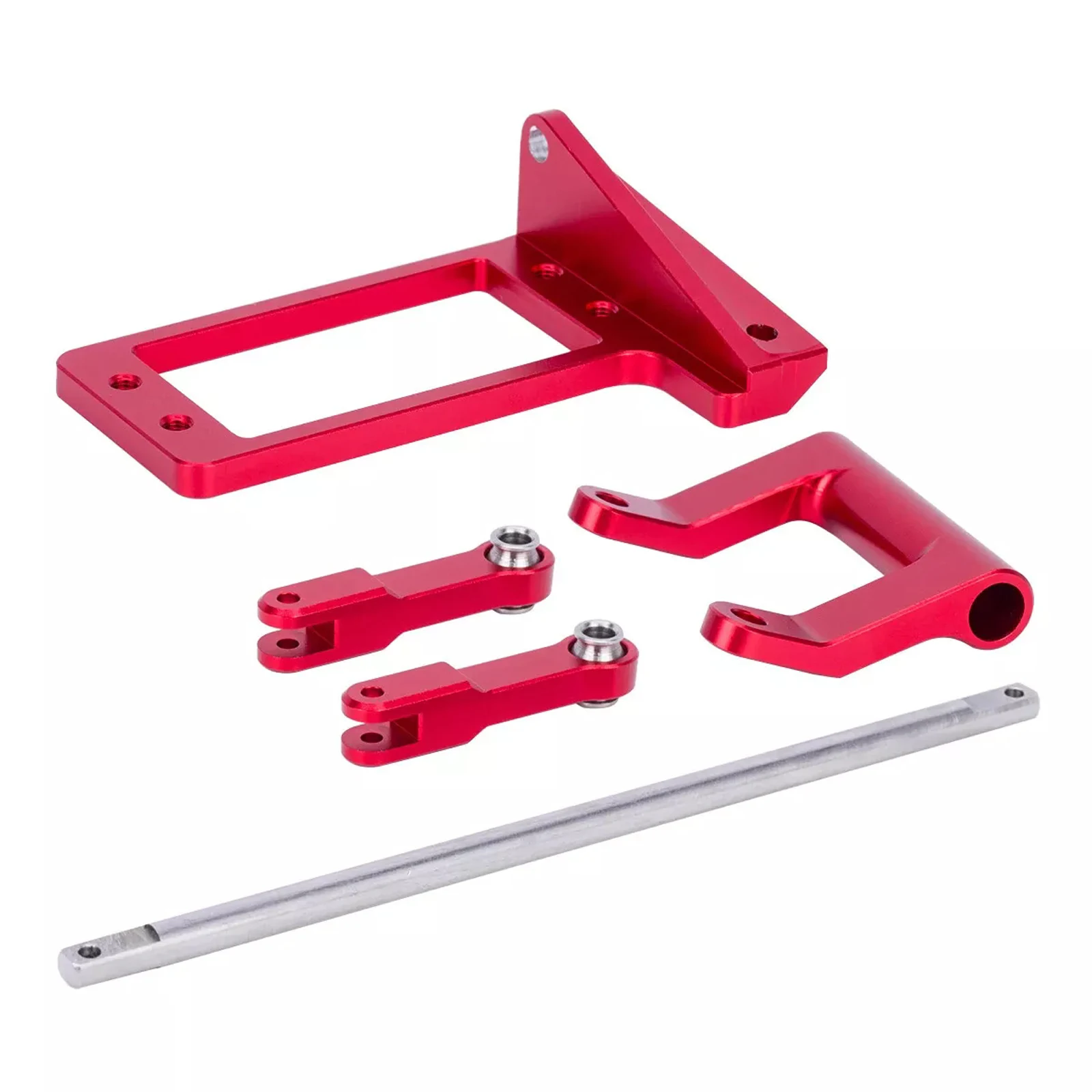 Металлическое сервокрепление передней оси с ЧПУ BAT и комплектом гидравлического