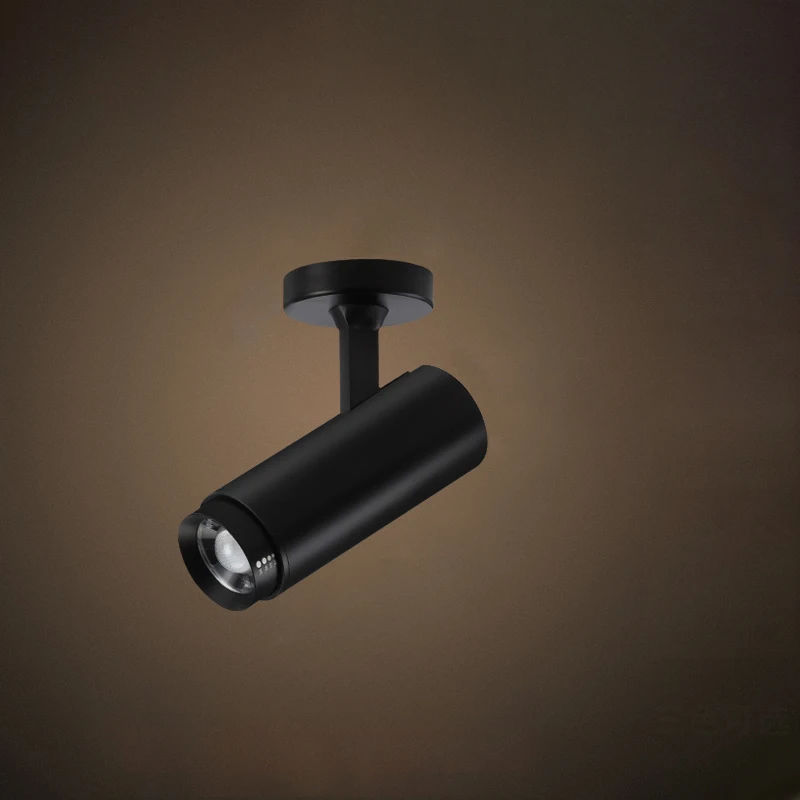 

Фокусировочная лампа с регулируемым зумом, светодиодные направляющие трековые лампы, Точечный светильник для отеля, магазина одежды, выставочный Точечный светильник с монолитным блоком светодиодов, Фокусировочный Трековый светильник