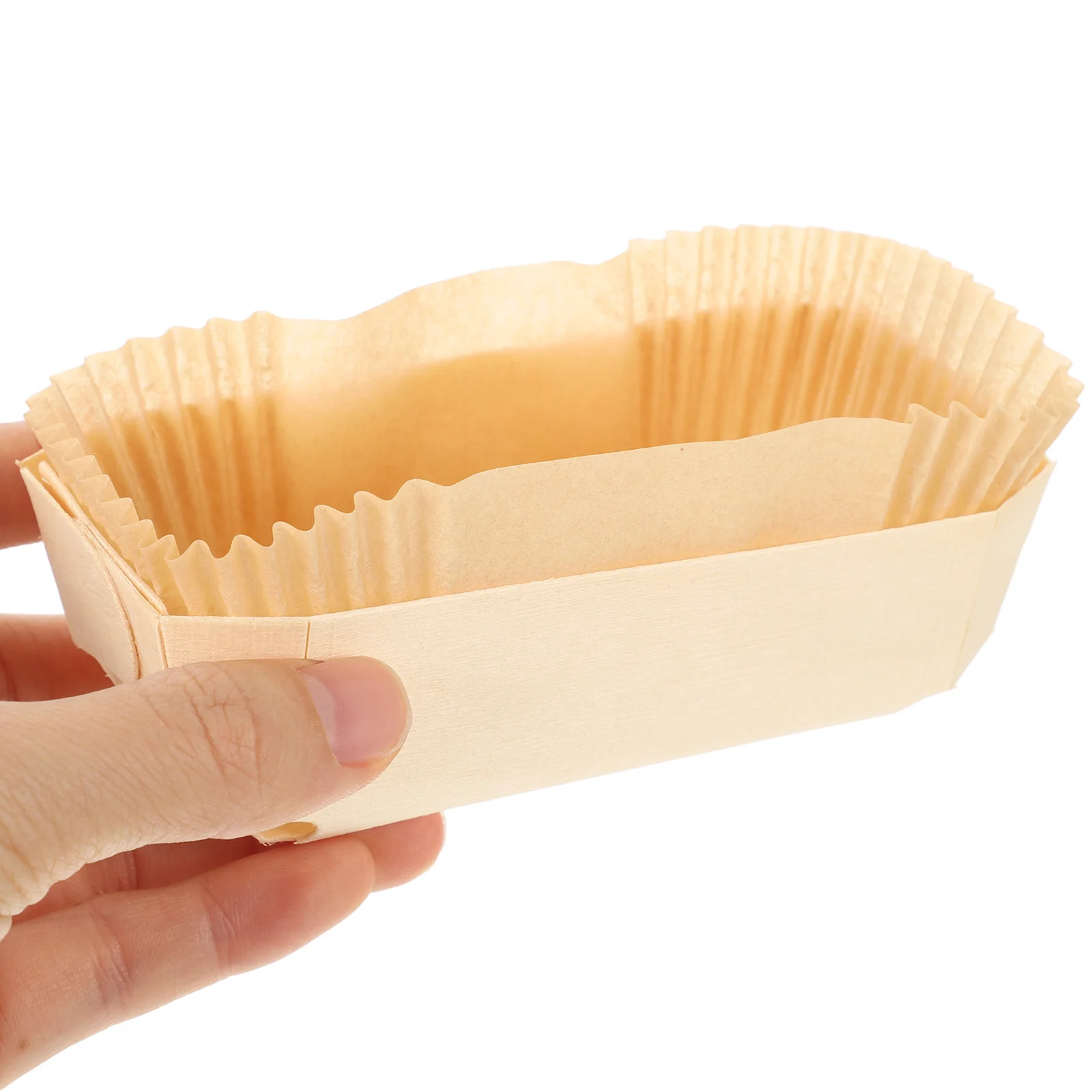 Деревянная коробка бумажный поднос противень для выпечки многофункциональная