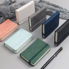 Business Notebook Student Stationery Leather College Pocket Diary Book Mini Word Book Handwriting Notebook Memo Notebook