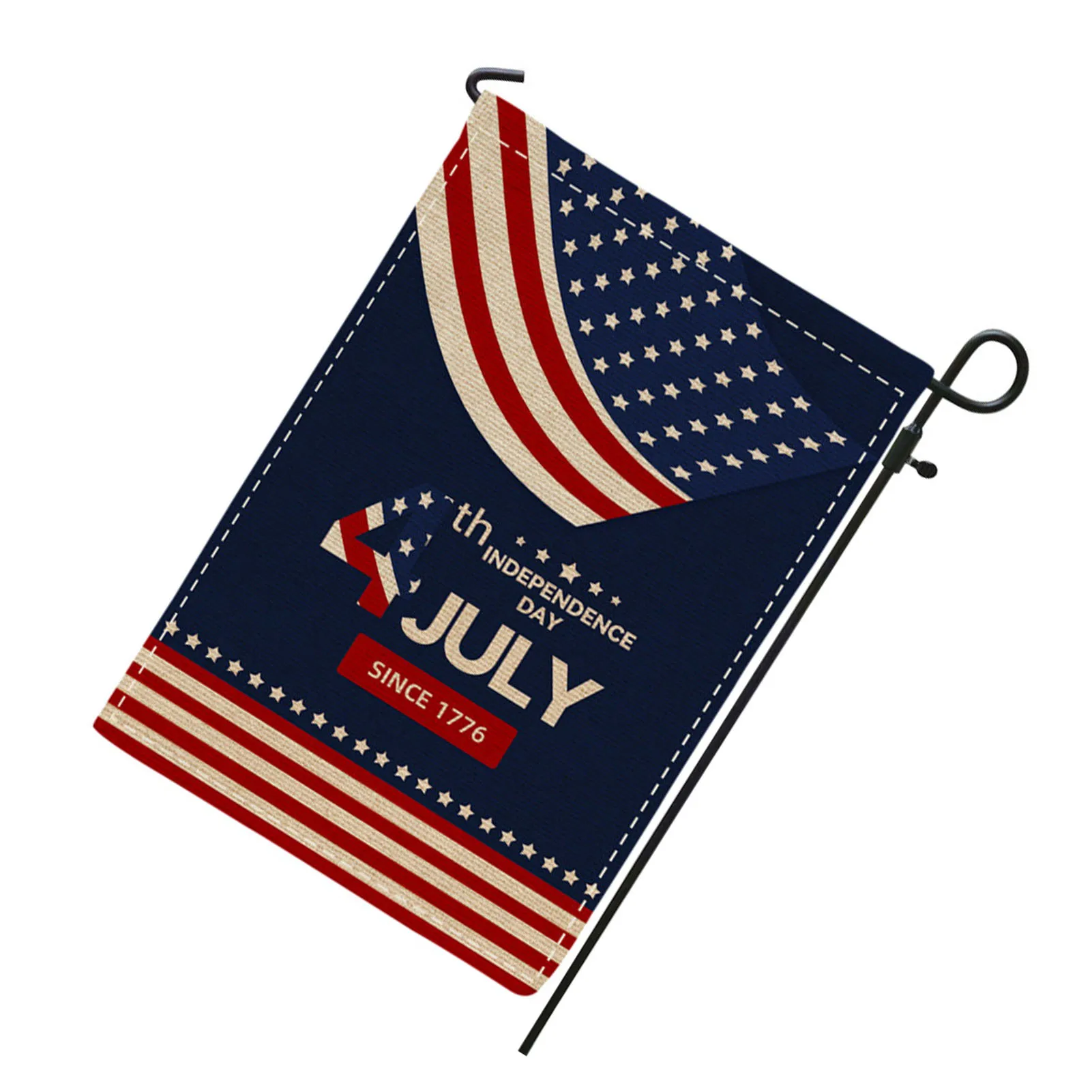 

Праздник независимости, Садовый флаг, патриотическая планета, полосы, звезда, сад, флаг 4 июля, памятный день независимости, двор, уличный