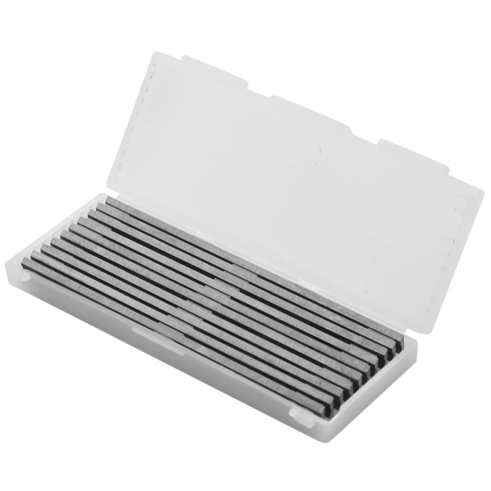 10 шт. Реверсивные высокоскоростные стальные строгальные лезвия 82 мм X 5 для резки