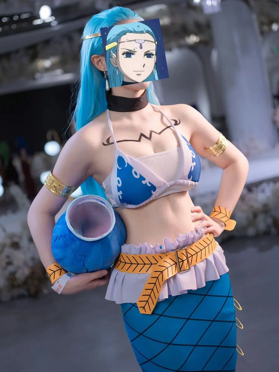 Fairy Tail Люси Звезда Дух Костюм Водолей Akuia cos