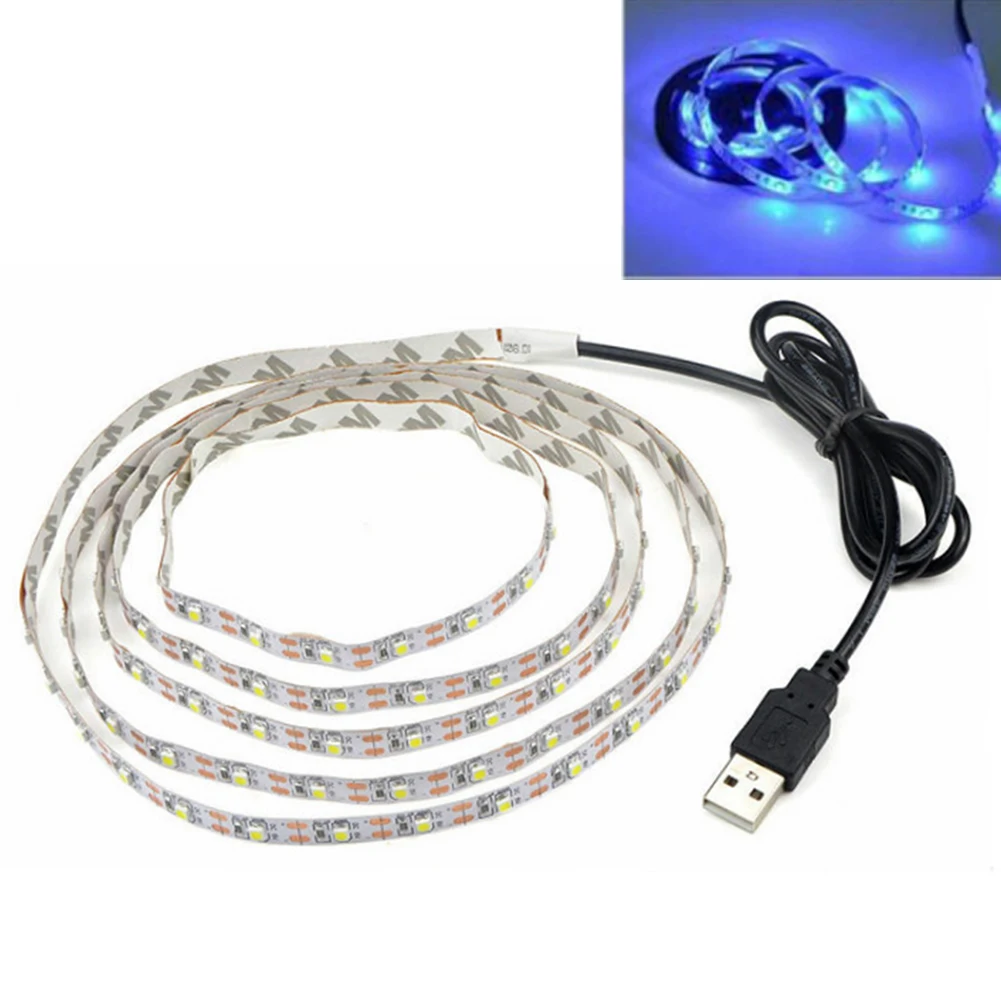 

Desk Decor SMD3528 Tape RGB Flexible USB Powered Lamp DC 5V Led TV Background