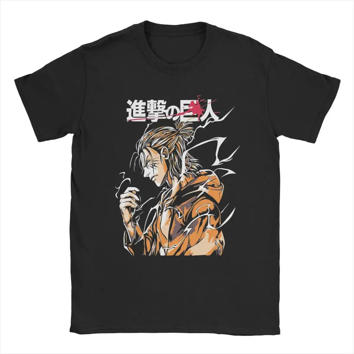 Мужская Винтажная футболка с круглым вырезом