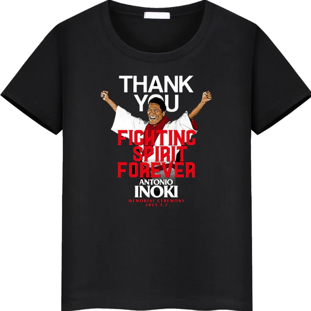 

Футболка хлопковая с коротким рукавом, NJPW, Антонио, иноки