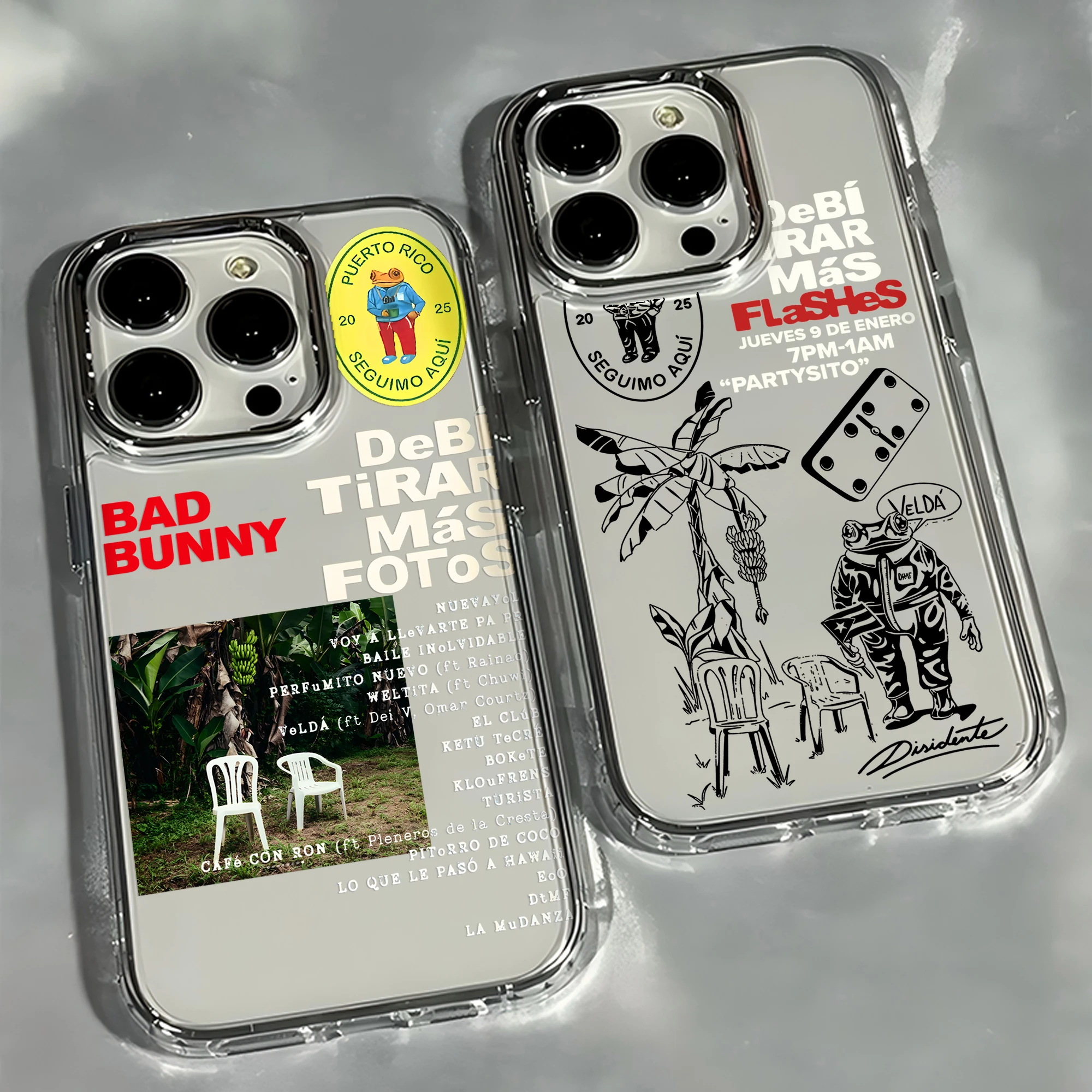 Фото Чехол для телефона DTMF Debí Tirar Más Fotos B-Bad Bunnys для iPhone 17e 17 16e 16 15 14 13 12 11 mini Pro Max X XR XSMAX Air Plus №1