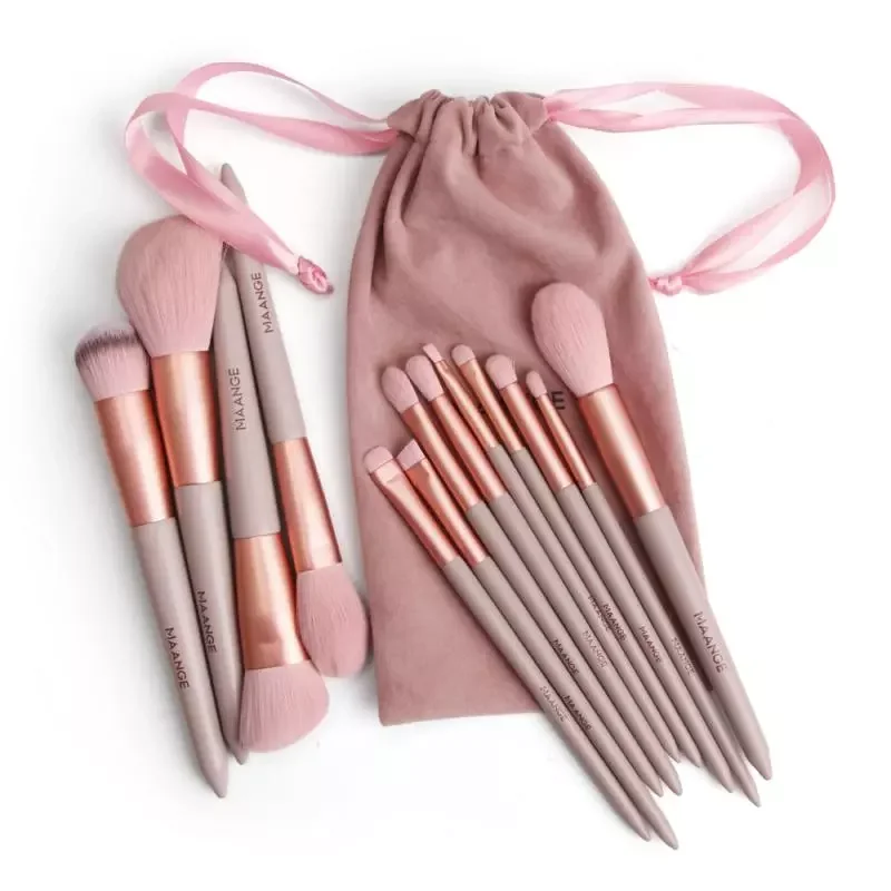 

NEW2023 13 Makeup Brushes Set Beauty Tools Eye Shadow Foundation Powder Eyeliner Eyelashes And Lip Makeup Brush Set Accessories