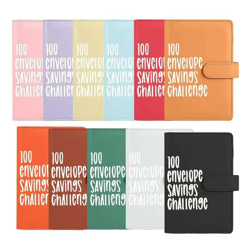 

New 100 Envelope Challenge Binder Easy And Fun Way To Save $5,050 Savings Challenges Binder Budget Binder With Cash Envelopes