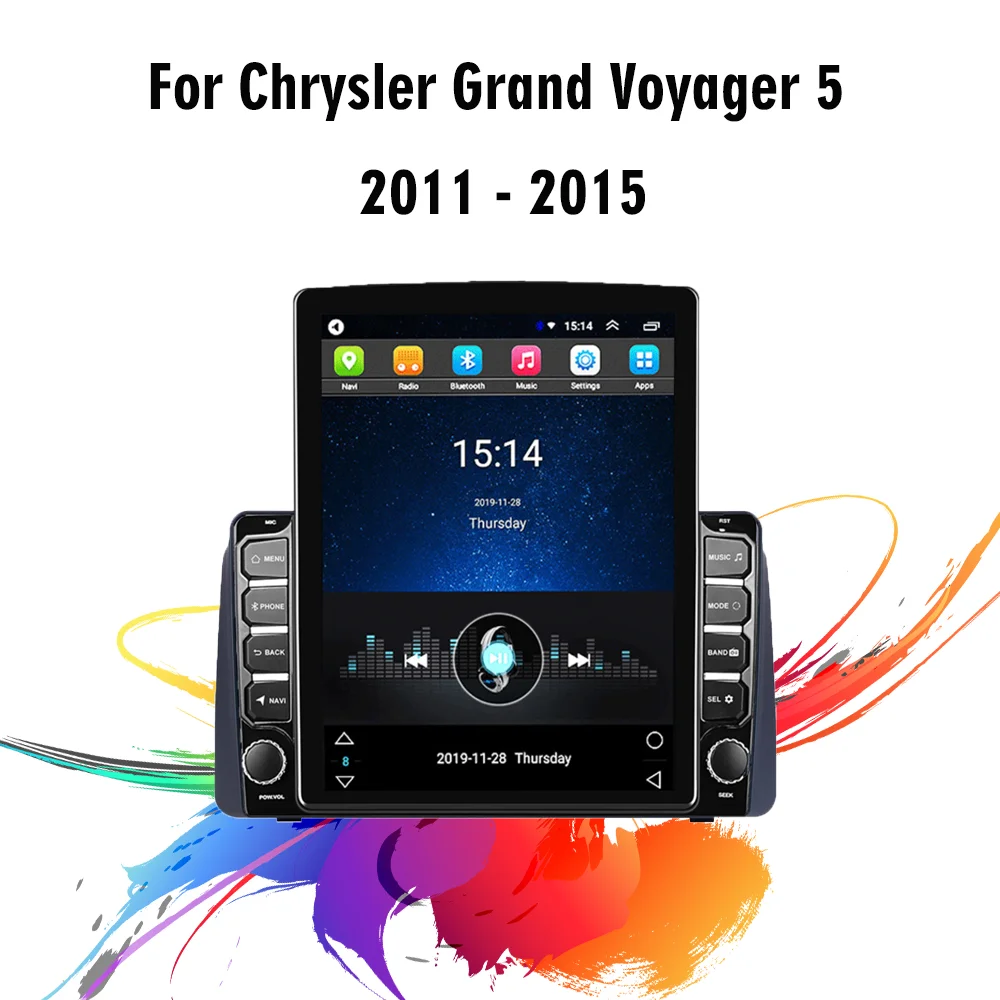 

9.7" Tesla Screen For Chrysler Grand Voyager 5 2011-2015 Car Multimedia Player GPS Navigator WIFI 4G Carplay Android Autoradio