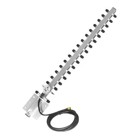 2,4 ГГц Yagi Wi-Fi антенна 25 дБи с высоким коэффициентом усиления, модемный кабель усилителя с разъемом RP-SMA для беспроводной сети