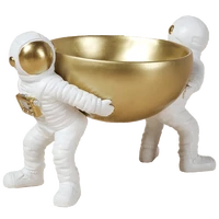 astronaut storage furnishings porch key creative living room fruit dried compote home soft decoration